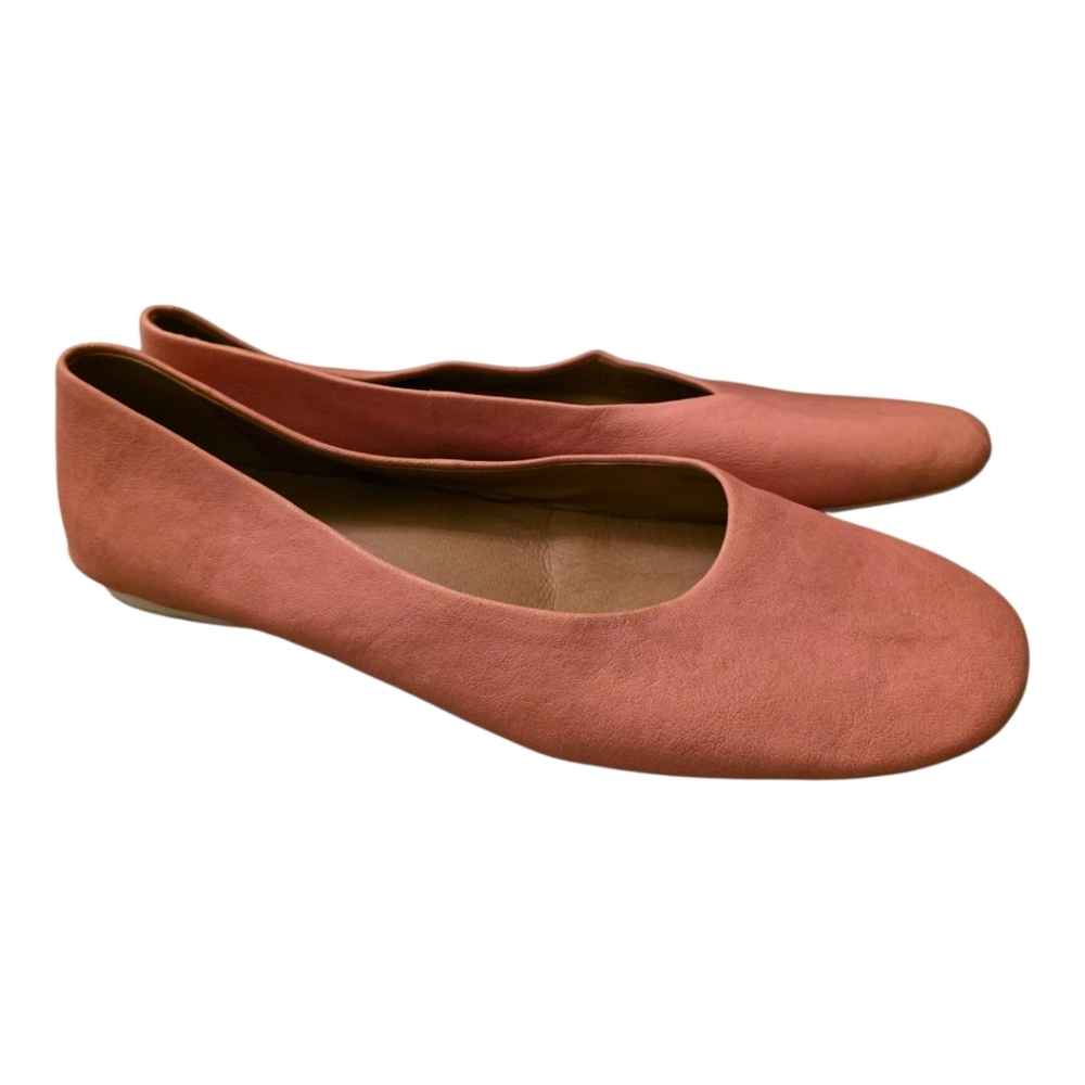 GENTLE SOULS‎ KENNETH COLE Eugene Leather Travel Ballet Flat - Size 9 1/2